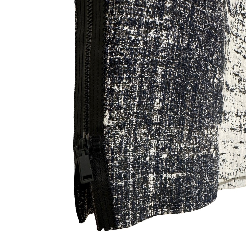Elie Tahari Abstract Jacquard Mini Skirt. Size 10 - Picture 4 of 8